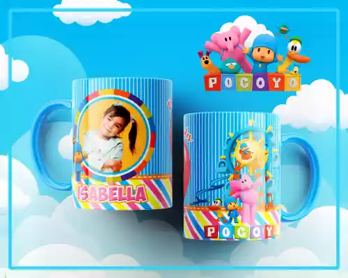 vectores plantilas POCOYO,CARICATURA,NIñO,NIÑA,INFANTIL,